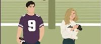 First Down: A Fake Dating College Sports Romance (Beyond the Play)